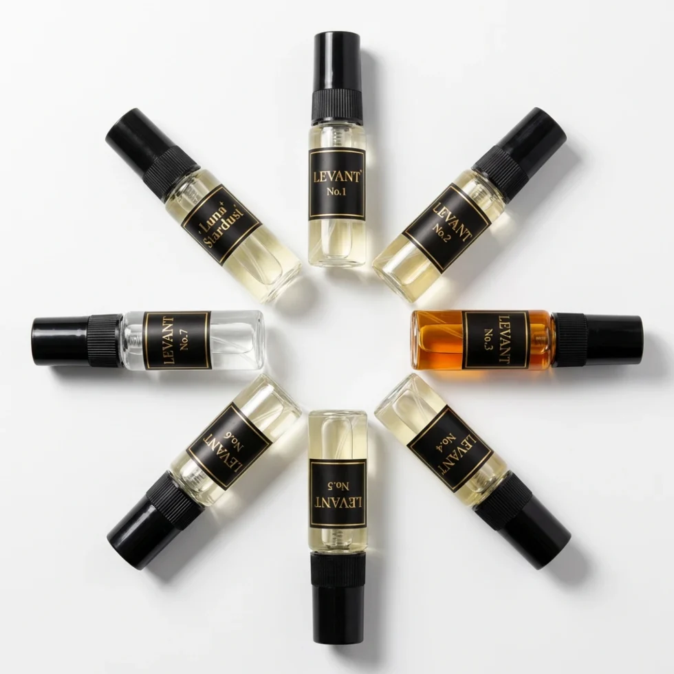 Levant Eau de Parfum Sample Bottles 1 Levant perfume sample